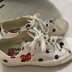Comme de Garçons PLAY Polka Dot Converse